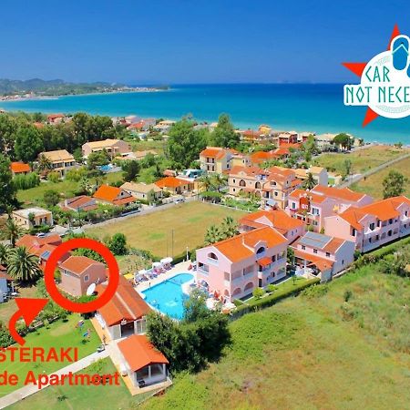 Asteraki Poolside Apartment By Dadovillas Acharavi  Ngoại thất bức ảnh